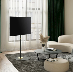 lot 33 image: Corner TV Stand For 32-60 Inch