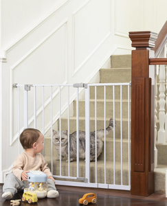 lot 416 image: InnoTruth 28.9-42.1 Wide Baby Gate for Stairs, 30 Tall
