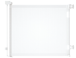 lot 418 image: dearlomum Retractable Baby Gate, Mesh Baby Gate or Mesh Dog Gate, 33 Tall, Extends up to 55