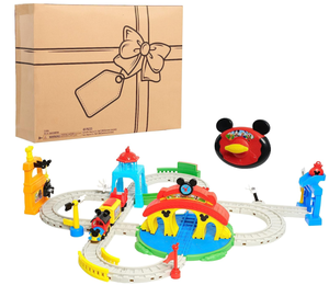 lot 264 image: Disney Junior Mickey Mouse Around Town Track Set, 40-piece Remote Control Toy Train