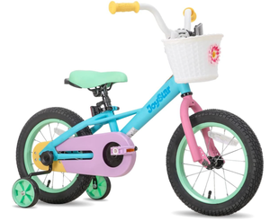 lot 266 image: JOYSTAR 12 Kids Bike with Training Wheels & Coaster Brake