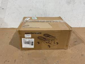 lot 118 image: Sportsroyals Stair Stepper for Exercises-Twist Stepper