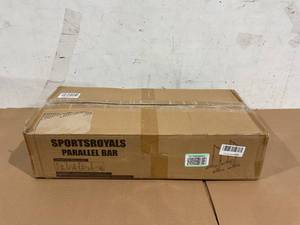 lot 581 image: Sportsroyals Dip Bar, Adjustable Parallel Bars for Home Workout