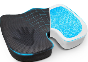 lot 475 image: EcoNour Gel Seat Cushion for Pressure Relief