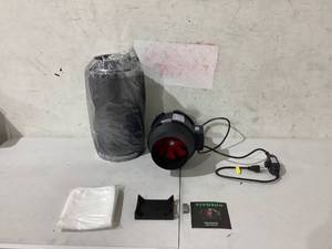 lot 328 image: VIVOSUN 6 Inch Air Carbon Filter, VIVOSUN AeroZesh S6 Inline Duct Fan, Quiet 6 405 CFM Ventilation Exhaust Fan