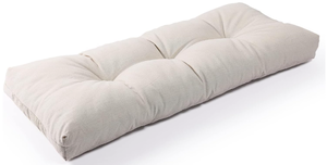 lot 513 image: SUNROX LokGrip Non Slip Tufted Memory Foam Bench Cushion, 36x14x4 inch