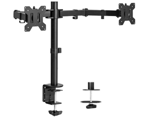 lot 542 image: VIVO Dual Monitor Desk Mount