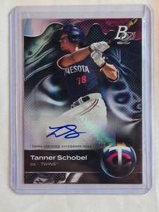 lot 23 image: Tanner Schobel Rookie Auto Bowman 2023 Bowman TOP-2