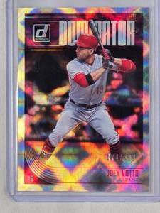 lot 48 image: Joey Votto 2018 Panini Donruss Dominator No. D3 Numbered 174999