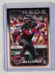 lot 60 image: Elly De La Cruz Rookie 2024 Topps Series One No. 141