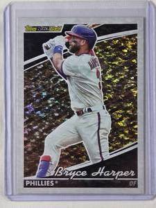 lot 61 image: Bryce Harper 2022 Topps Black Gold No. BG-19