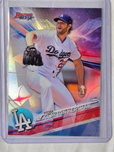 lot 70 image: Clayton Kershaw 2017 Bowmans Best Refractor No. 7
