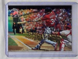 lot 71 image: Bryce Harper Refractor 2016 Topps Chrome Perspectives No. PC-4