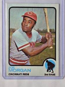 lot 82 image: Joe Morgan 1973 Topps No. 230