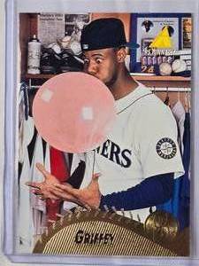 lot 89 image: Ken Griffey Jr. 1995 Pinnacle No. 128