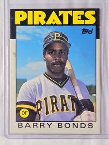 lot 90 image: Barry Bonds 1986 Tops No. 11T