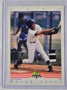 lot 102 image: Derek Jeter Rookie 1992 Classic Best No. 402