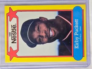 lot 107 image: Kirby Puckett 1988 Nestle No. 39 of 44