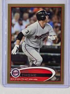 lot 119 image: Jim Thome 2012 Topps No. 97, Numbered 4402012