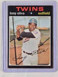 lot 126 image: Tony Oliva 1971 Topps No. 291