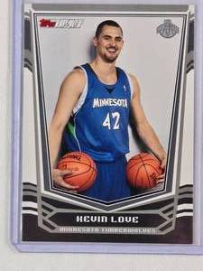 lot 173 image: Kevin Love Rookie 2009 Topps Tipoff No. 115