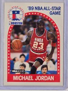 lot 193 image: Michael Jordan 1989 Hoops All Star Game No. 21