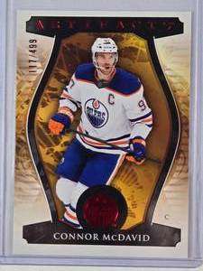 lot 209 image: Conor McDavid 2023-24 Upper Deck Artifacts No. 101, Numbered 117499