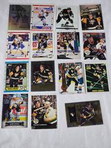 lot 214 image: Lot of 15 Mario Lemieux Cards