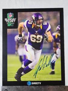 lot 226 image: Jared Allen Autographed 8x10 Photo