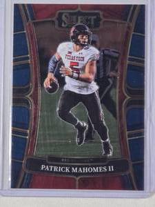 lot 246 image: Patrick Mahomes II 2023 Panini Select Draft No. 26