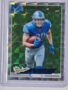 lot 247 image: T.J. Hockenson Rookie 2019 Panini The Rookies No. TR-21