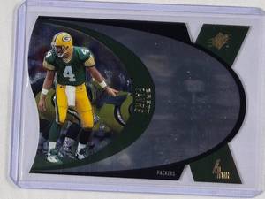 lot 273 image: Brett Favre Die Cut 1996 Upper Deck SP No. SPX43