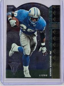 lot 278 image: Barry Sanders Die cut 1994 Upper Deck Pro Bowl No. 158