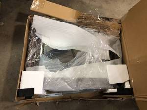 lot 22 image: 24 in. W x 30 in. H Rectangular Medicine Cabinet with Mirror   Customer Returns See Pictures