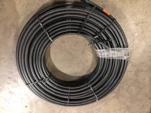 lot 13 image: Advanced Drainage Systems 1 in. x 300 ft. IPS 200 PSI NSF Poly Pipe   Customer Returns See Pictures