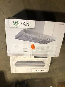 lot 17 image: Lot of Assorted Range Hoods Various Models and Conditions Customer Returns See Pictures