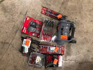 lot 37 image: Lot of Assorted Hand Tools and Hardware Various Models and Conditions  Customer Returns See Pictures