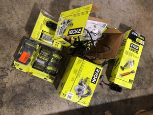 lot 38 image: Lot of Assorted Tools and Hardware Various Models and Conditions  Customer Returns See Pictures