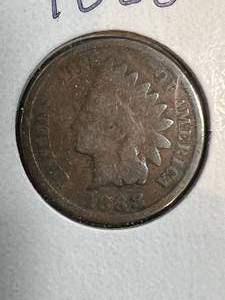 lot 20B image: 1888 US INDIAN HEAD CENT