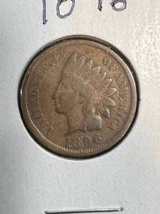 lot 27B image: 1896 US INDIAN HEAD CENT