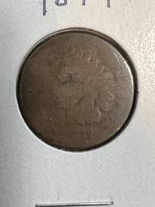 lot 40B image: 1879 US INDIAN HEAD CENT