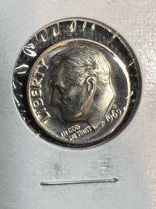 lot 70B image: 1969-S US PROOF ROOSEVELT DIME