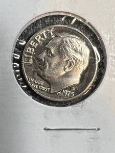lot 75B image: 1975-S US PROOF  ROOSEVELT DIME