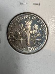 lot 83B image: 1987-S US PROOF  ROOSEVELT DIME