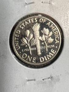 lot 89B image: 1979-S US PROOF ROOSEVELT DIME