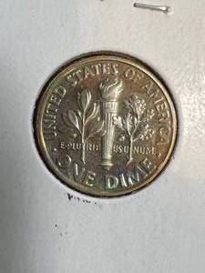 lot 90B image: 2002-S US PROOF ROOSEVELT DIME