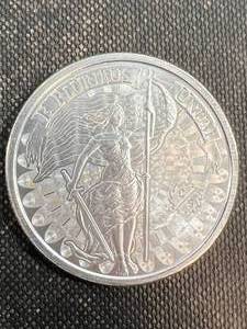lot 09 image: 1 TROY OZ .999 FINE SILVER ROUND