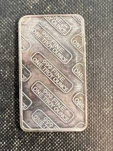 lot 17 image: 1 TROY OZ .999 FINE SILVER SILVER BULLET BAR