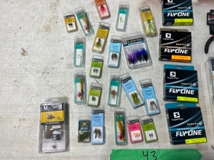 lot 43 image: FLY FISHING LOT