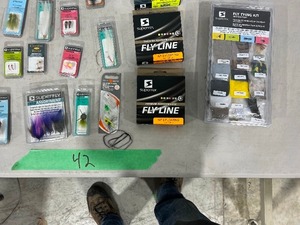 lot 42 image: FLY FISHING LOT